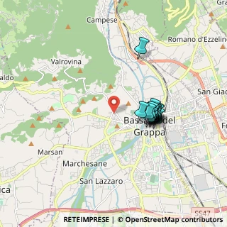 Mappa Via Enego, 36061 Bassano del Grappa VI, Italia (1.45067)