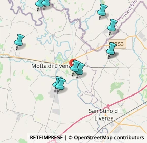 Mappa Via Muggia, 31045 Motta di Livenza TV, Italia (4.27364)