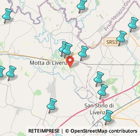 Mappa Via Muggia, 31045 Motta di Livenza TV, Italia (5.836)
