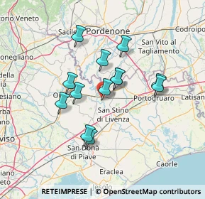 Mappa Via Muggia, 31045 Motta di Livenza TV, Italia (11.20692)