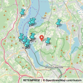 Mappa Via Guglielmo Marconi, 21020 Angera VA, Italia (3.58273)