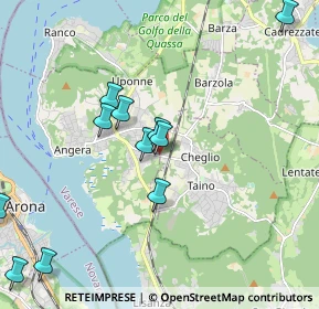 Mappa Via Giuseppe Verdi, 21021 Angera VA, Italia (2.19455)