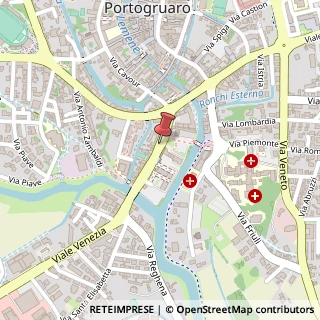 Mappa Via San Agnese Borgo, 50, 30026 Portogruaro, Venezia (Veneto)
