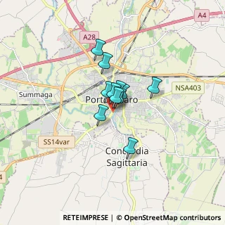 Mappa Via S. Agnese Borgo, 30026 Portogruaro VE, Italia (0.86091)