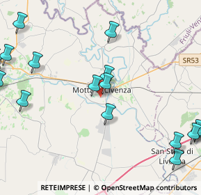 Mappa Viale XXV Aprile, 31045 Motta di Livenza TV, Italia (6.3185)