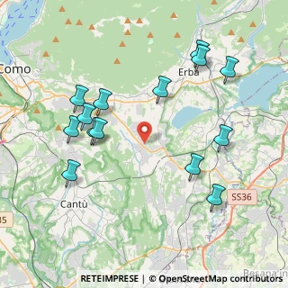 Mappa Via Martesana, 22040 Alzate Brianza CO, Italia (4.27214)