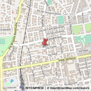 Mappa Via Trieste, 22, 36061 Bassano del Grappa, Vicenza (Veneto)