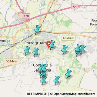 Mappa Via Bernardino Vidori, 30026 Portogruaro VE, Italia (2.30867)