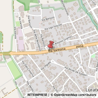 Mappa Via Varesina, 61, 22075 Lurate Caccivio CO, Italia, 22075 Lurate Caccivio, Como (Lombardia)