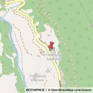 Mappa Frazione Closellinaz, 44/a, 11010 Roisan, Aosta (Valle d'Aosta)