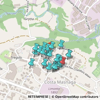 Mappa Via Bevera, 23845 Costa Masnaga LC, Italia (0.16923)