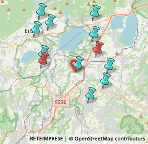 Mappa Via Bevera, 23845 Costa Masnaga LC, Italia (3.89667)