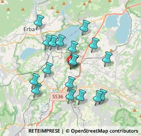 Mappa Via Bevera, 23845 Costa Masnaga LC, Italia (3.33056)