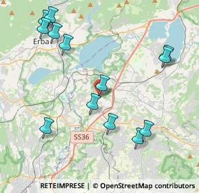 Mappa Via Bevera, 23845 Costa Masnaga LC, Italia (4.63769)