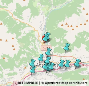 Mappa Ss 27 Km 5+048, 11010 Gignod AO, Italia (4.44533)