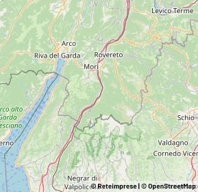 Mappa 38061 Ala TN, Italia (15.06375)