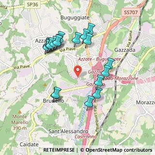 Mappa Vicolo S. Chiara, 21100 Varese VA, Italia (0.945)