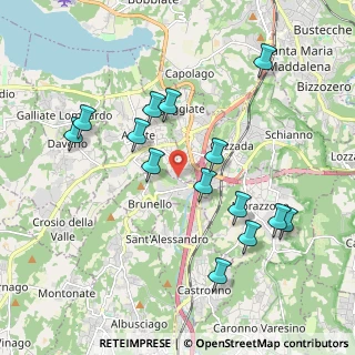 Mappa Vicolo S. Chiara, 21100 Varese VA, Italia (1.95071)