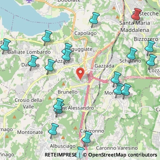 Mappa Vicolo S. Chiara, 21100 Varese VA, Italia (2.915)