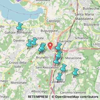 Mappa Vicolo S. Chiara, 21100 Varese VA, Italia (1.79455)