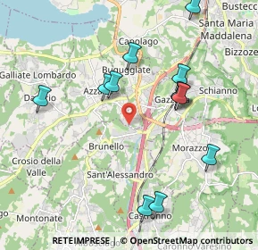 Mappa Vicolo S. Chiara, 21100 Varese VA, Italia (2.05417)