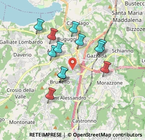 Mappa Vicolo S. Chiara, 21100 Varese VA, Italia (1.55)