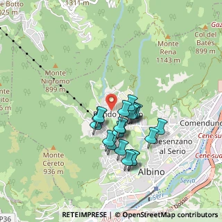 Mappa Via Belloloco, 24021 Albino BG, Italia (0.6965)