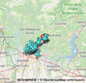 Mappa Via Belloloco, 24021 Albino BG, Italia (9.466)