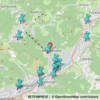 Mappa Via Belloloco, 24021 Albino BG, Italia (2.63867)