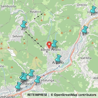 Mappa Via Belloloco, 24021 Albino BG, Italia (3.17727)