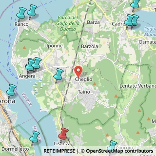 Mappa Via della Novella, 21020 Taino VA, Italia (3.60308)