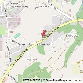 Mappa Via Cesare Battisti, 32, 21020 Daverio, Varese (Lombardia)