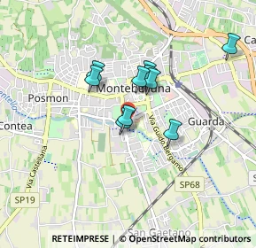 Mappa Via Sansovino, 31044 Montebelluna TV, Italia (0.76091)