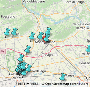 Mappa Via Sansovino, 31044 Montebelluna TV, Italia (10.279)