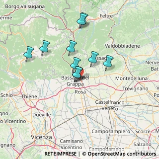 Mappa Viale Pio X, 36022 Cassola VI, Italia (11.52455)