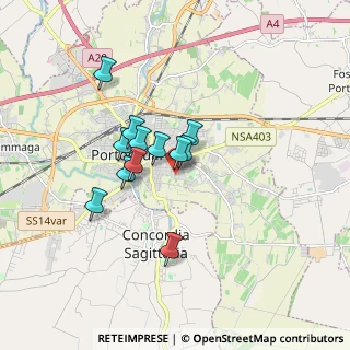 Mappa Via Antonio Pellegrini, 30026 Portogruaro VE, Italia (1.25417)