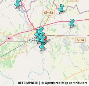 Mappa Via Antonio Pellegrini, 30026 Portogruaro VE, Italia (5.00643)