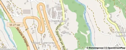 Mappa Gignod