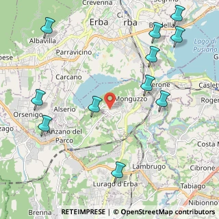 Mappa Via A. Manzoni, 22040 Monguzzo CO, Italia (2.66909)