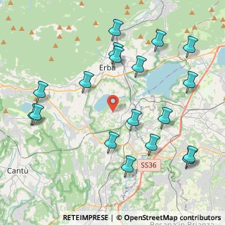 Mappa Via A. Manzoni, 22040 Monguzzo CO, Italia (4.82889)