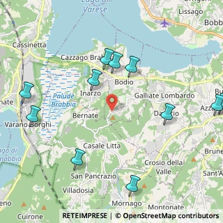 Mappa SP 44, 21020 Bodio Lomnago VA, Italia (2.57273)