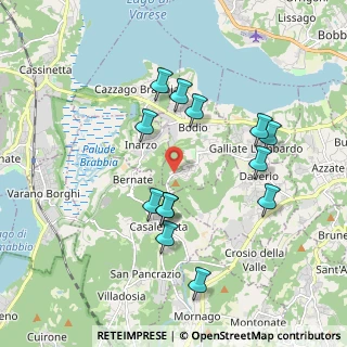 Mappa SP 44, 21020 Bodio Lomnago VA, Italia (1.82)