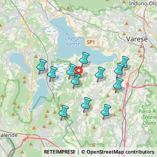 Mappa SP 44, 21020 Bodio Lomnago VA, Italia (3.36)