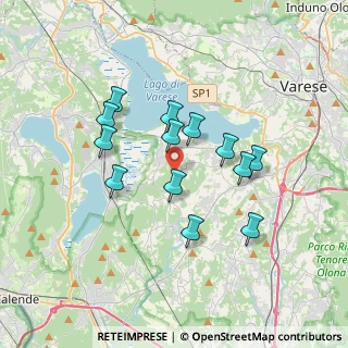 Mappa SP 44, 21020 Bodio Lomnago VA, Italia (3.01154)