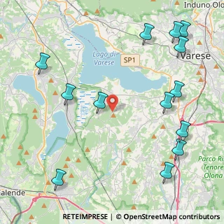 Mappa SP 44, 21020 Bodio Lomnago VA, Italia (5.53231)
