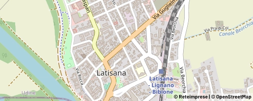 Mappa Latisana