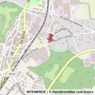 Mappa Via Italo Cremona, 7, 21045 Gazzada Schianno VA, Italia, 21045 Gazzada Schianno, Varese (Lombardia)