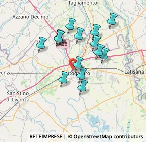 Mappa 30026, 30026 Portogruaro VE, Italia (6.03333)