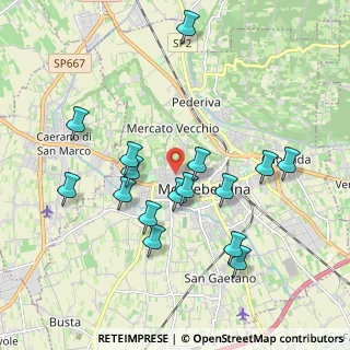 Mappa Via Marmolada, 31044 Montebelluna TV, Italia (1.89813)