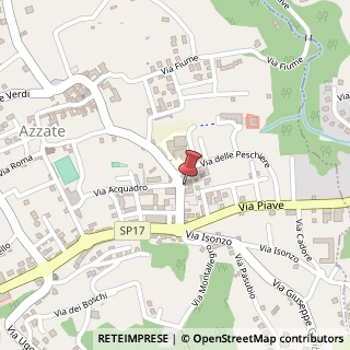 Mappa Via R. Colli, 31, 21022 Azzate, Varese (Lombardia)